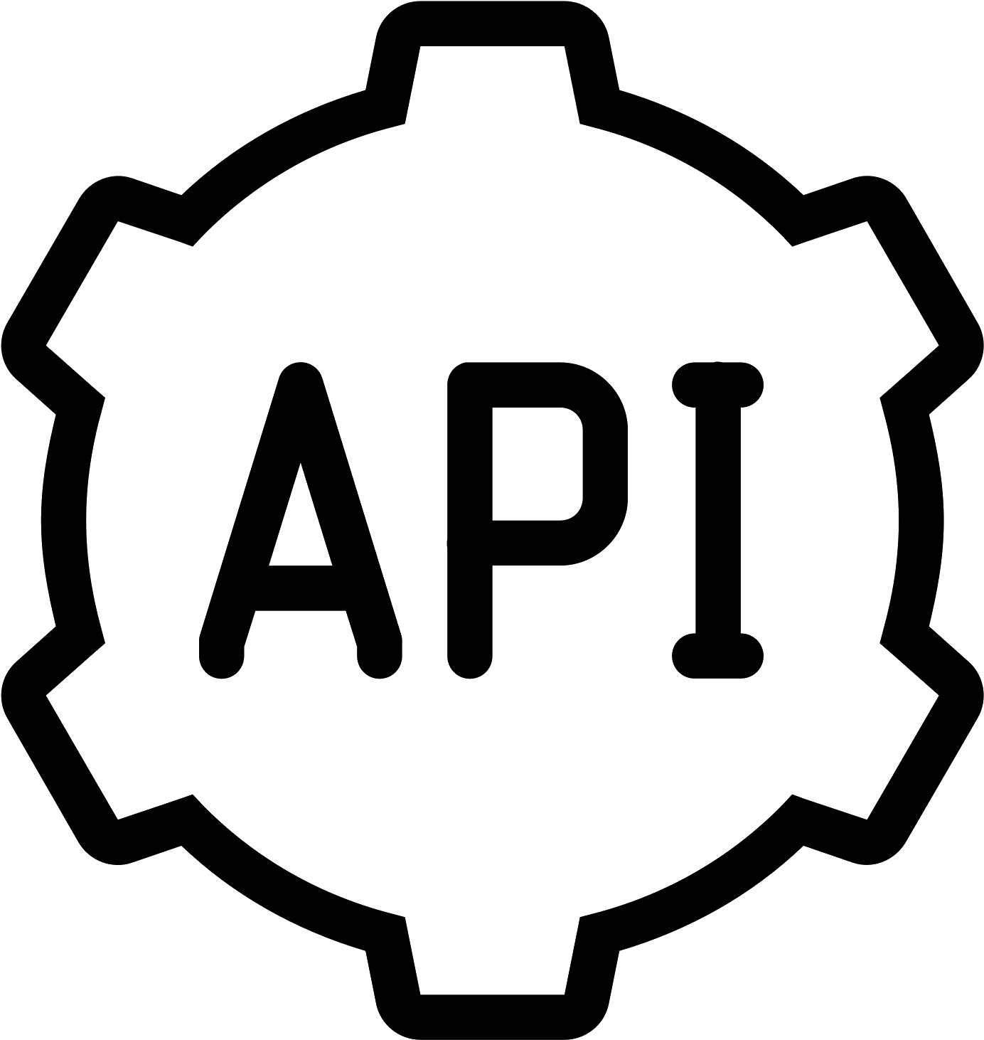 Rest Api Icon - Rest Api Icon Png (1600x1600), Png Download