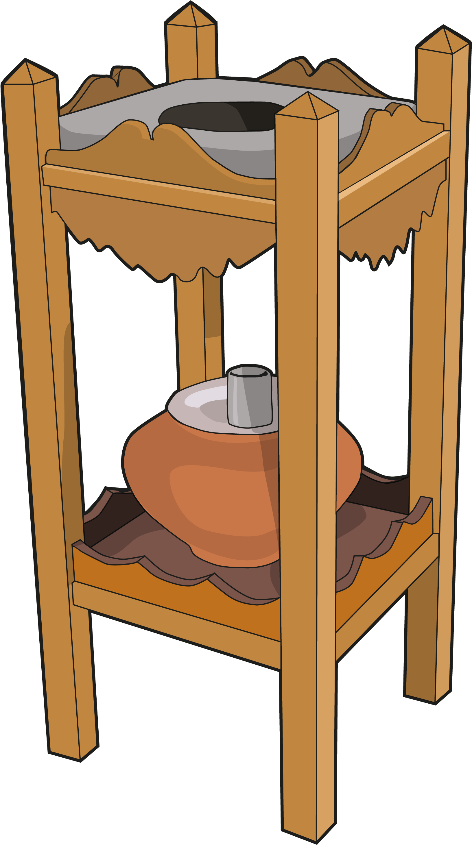 Talla De Piedra - Piedra Para Destilar Agua (2480x3508), Png Download