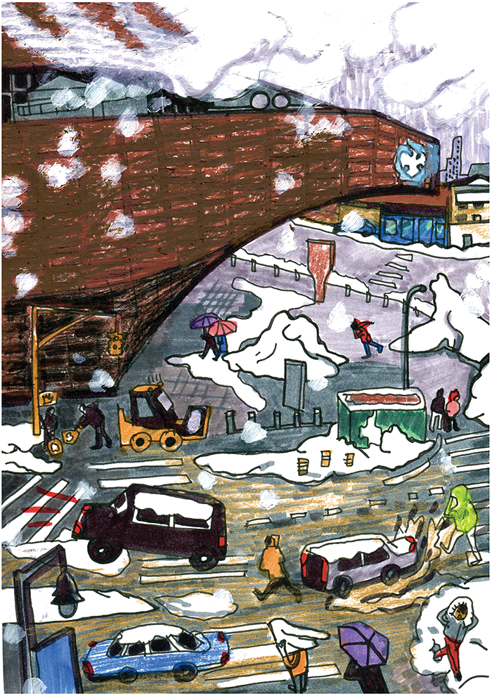 07 Barclays Center - Barclays Center (700x990), Png Download