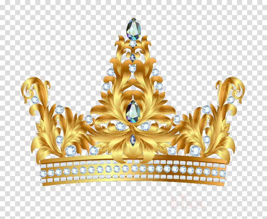 Golden Crown Png (900x740), Png Download