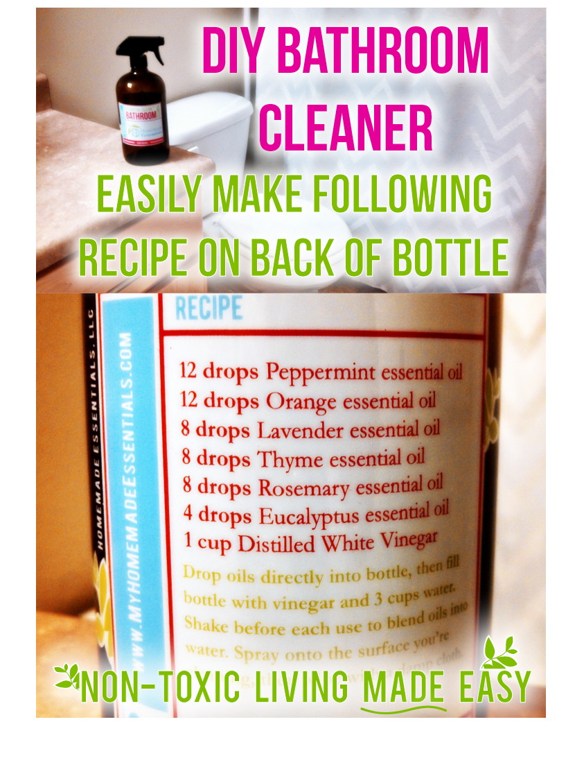 Young Living Essential Oils - Young Living Essential Oils Bathroom Cleaner (862x1102), Png Download
