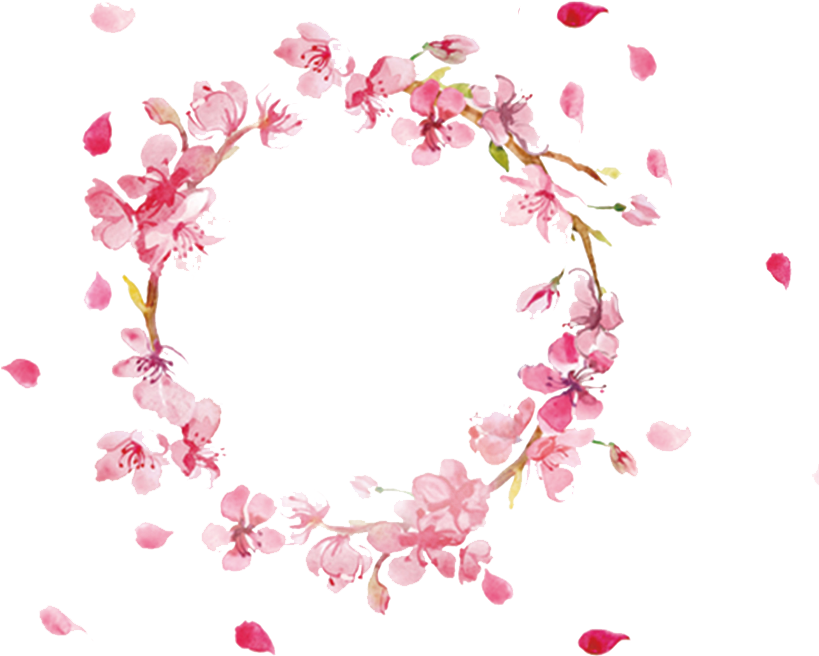 Kisspng Aesthetics Wreath Aesthetic Garland 5a8a08c82f7e53 - Picsart Yuvarlak (945x945), Png Download