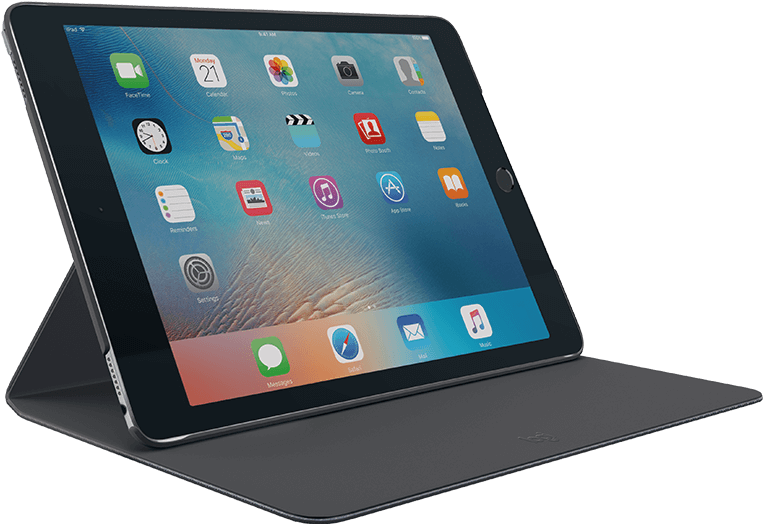 Hinge - Logitech Hinge Flex Case For Ipad Air 2 (800x687), Png Download