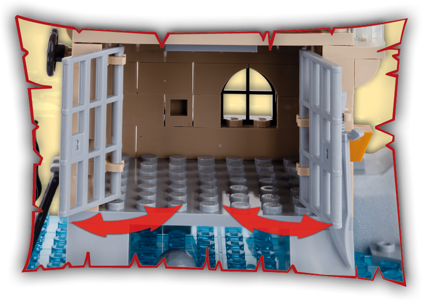 Cobi Pirates Watchtower - Barbie Fashions 2-pack Day Date (858x613), Png Download