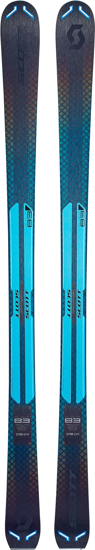 Scott Slight 83 W - Ski Binding (750x2250), Png Download