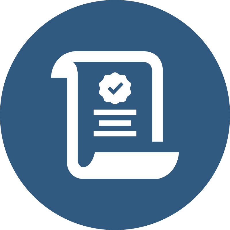 Certification - Certification Icon (800x800), Png Download