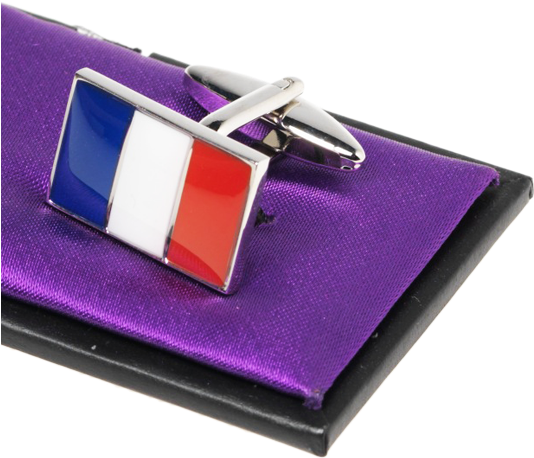 Cufflinks French Flag - Franse Vlag Manchetknopen (600x600), Png Download