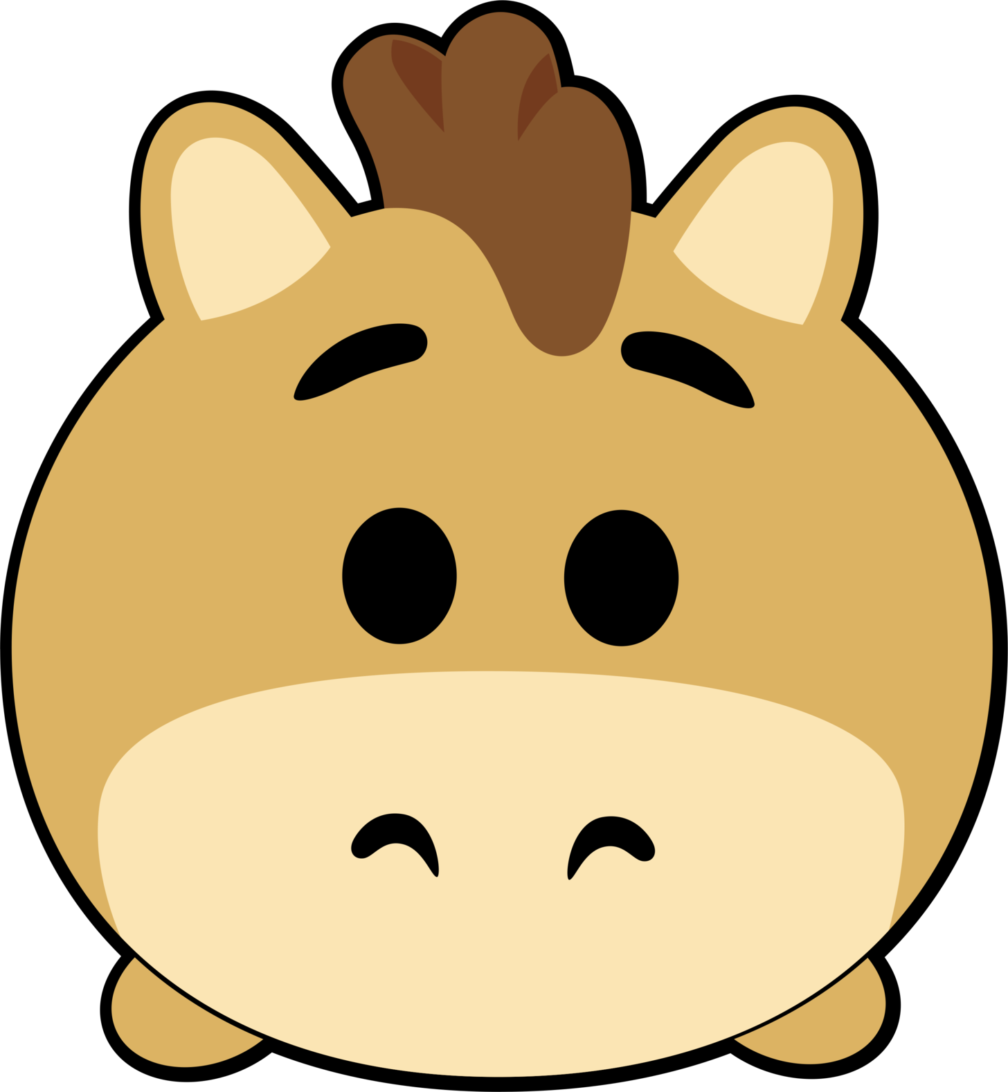 Disney Tsum Tsum Png (1456x1578), Png Download