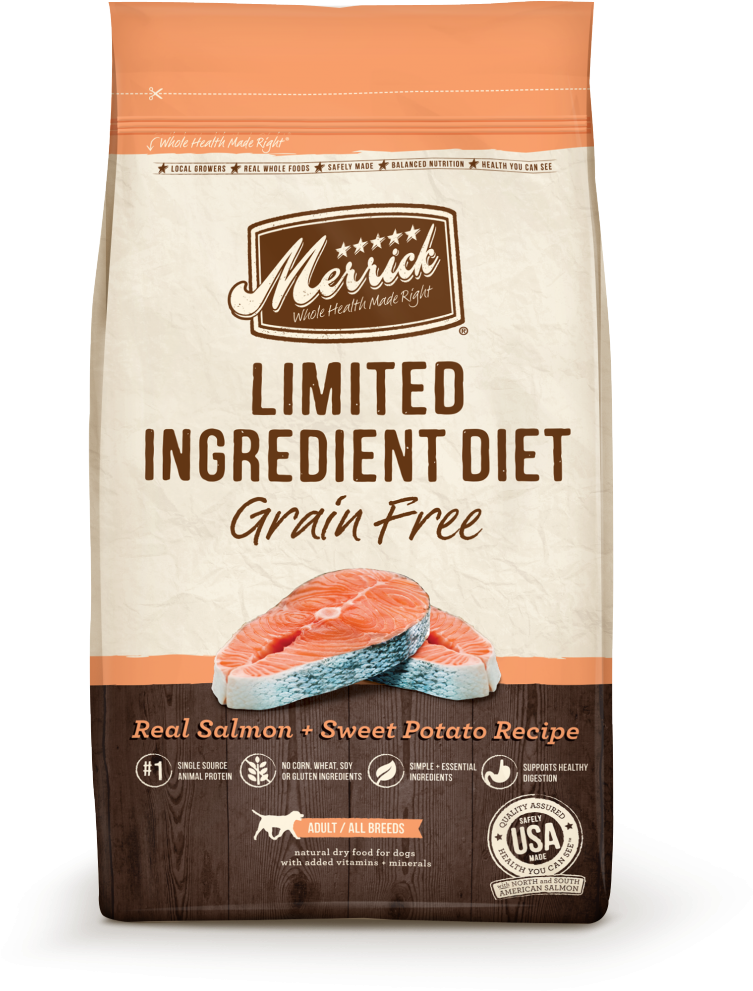 Merrick Limited Ingredient Diet Grain Free Real Salmon - Merrick Limited Ingredient Diet Grain Free Salmon (807x1000), Png Download