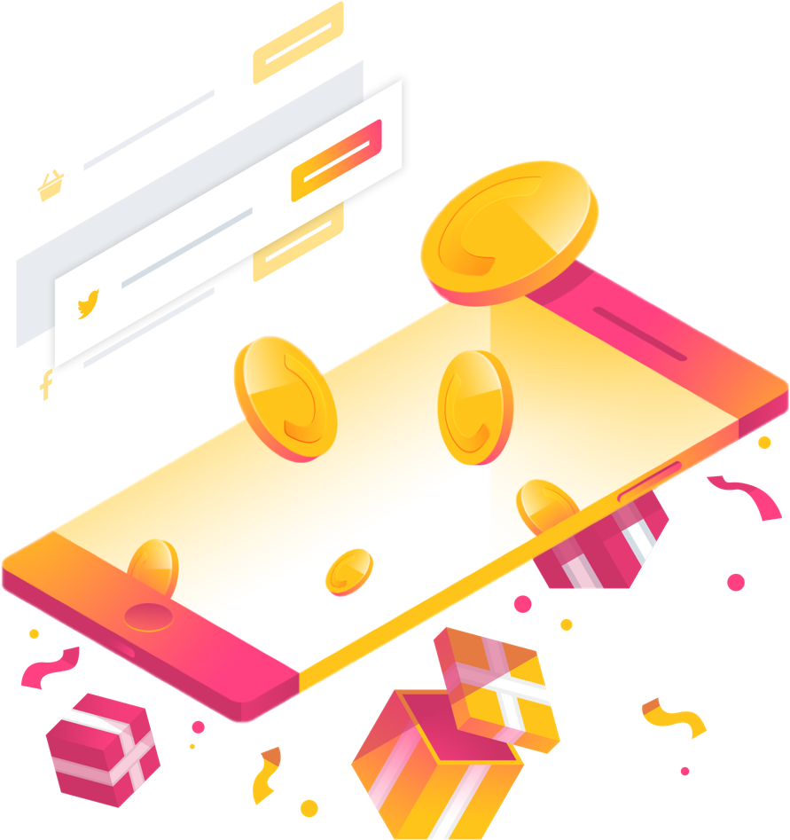 Loyalty - Earn Points Ui Design (1080x1080), Png Download