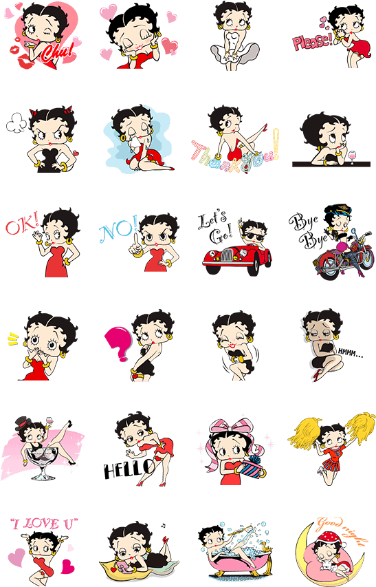 Sexy Betty Boop (562x900), Png Download