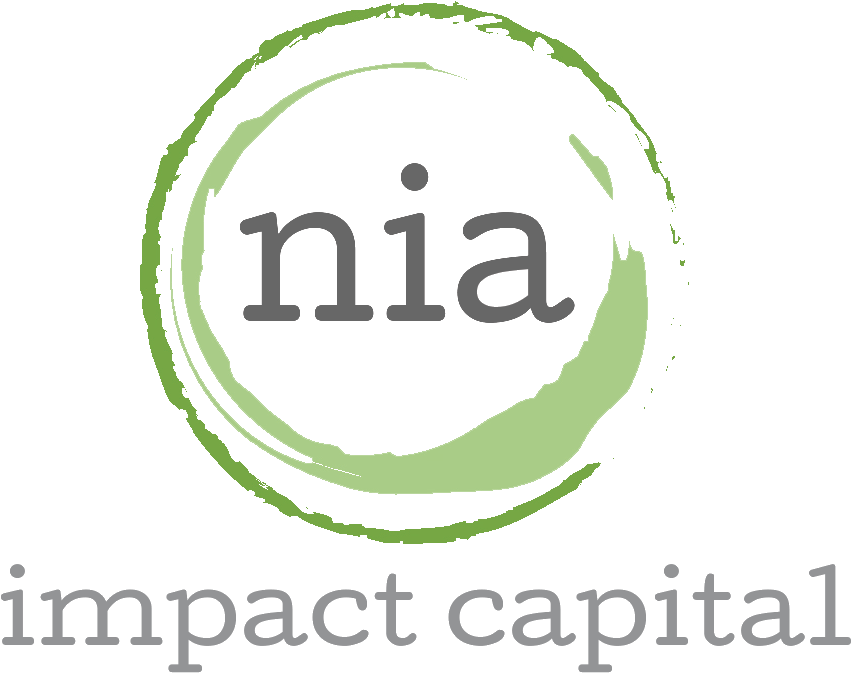 Nia Impact Capital Logo - Circle (982x738), Png Download