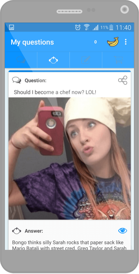 Check Your Answer - Android (489x963), Png Download