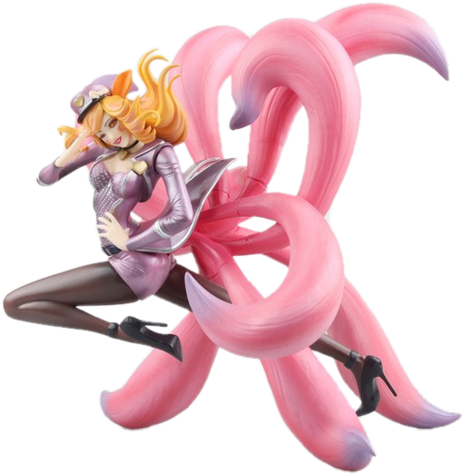 Ahri Statue - League Of Legend Pvc Action Figures (640x640), Png Download