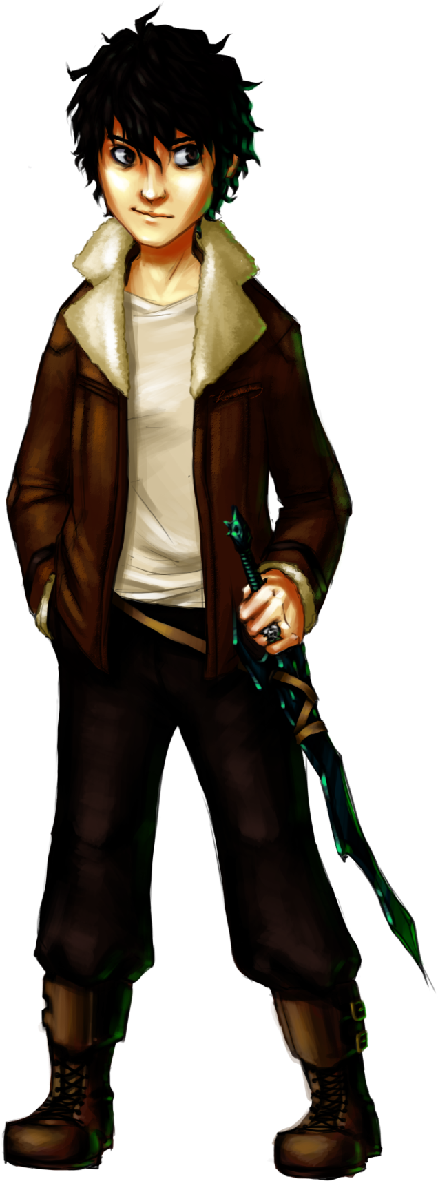 Nico Di Angelo To Go With Percy, Annabeth And Thalia - Nico Di Angelo Fanart Transparent (885x1918), Png Download