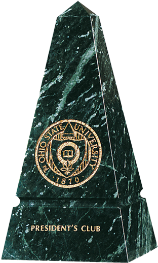 Javascript - Popimage - Custom Medium Obelisk Award (green Marble), Promotional (580x580), Png Download