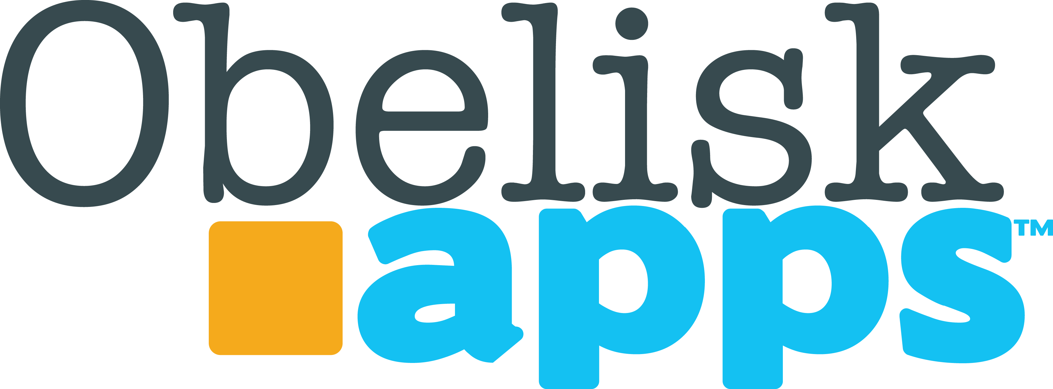 Obelisk Apps Logo - Write And Publish A Book (3430x1269), Png Download