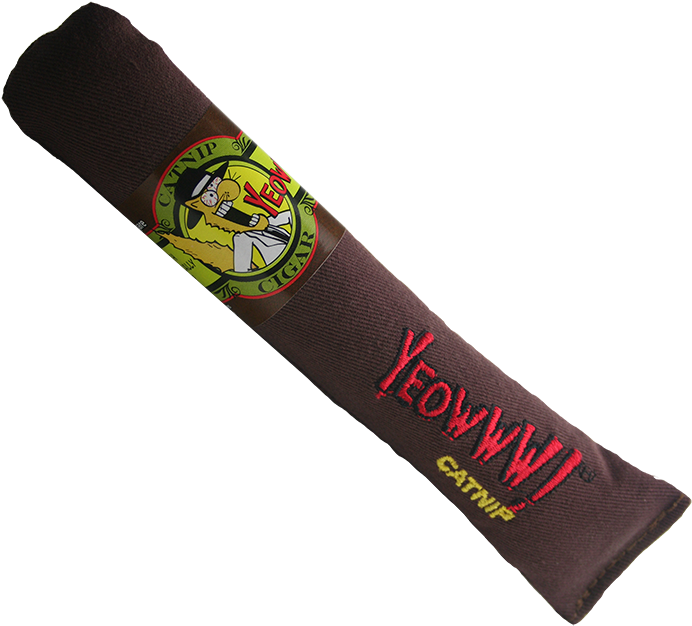Yeowww Cigars - Yeowww Catnip Cigar Cat Toy (700x631), Png Download