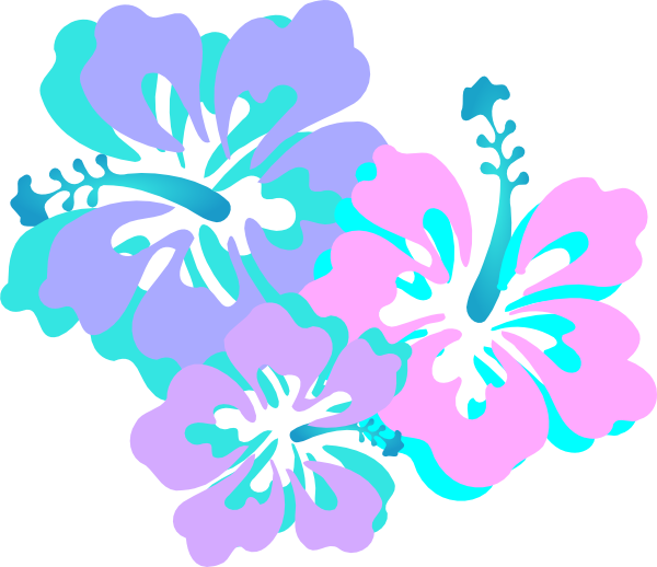 Hibiscus Clip Art (600x518), Png Download
