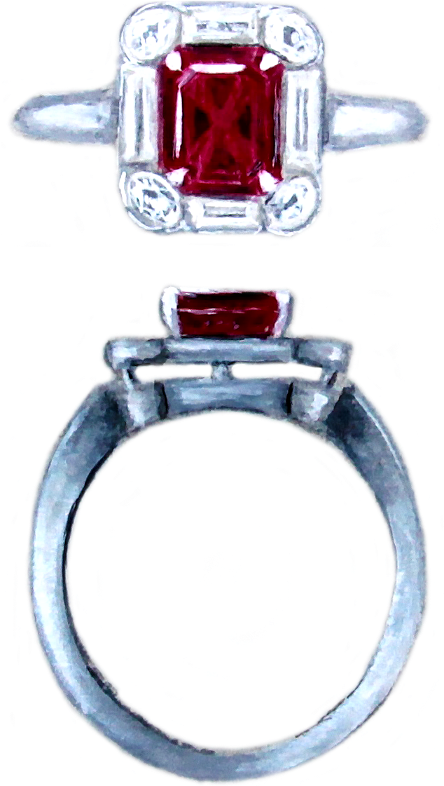 Ice - Engagement Ring (1120x1120), Png Download