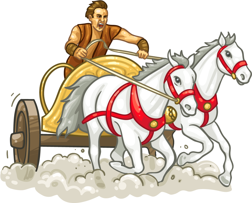Chariot Png - Roman Chariot Png (1024x1024), Png Download