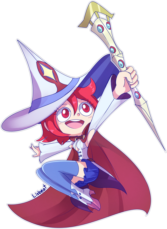 100 [shiny Chariot] By Lizbeat - Chariot Little Witch Academia (581x794), Png Download