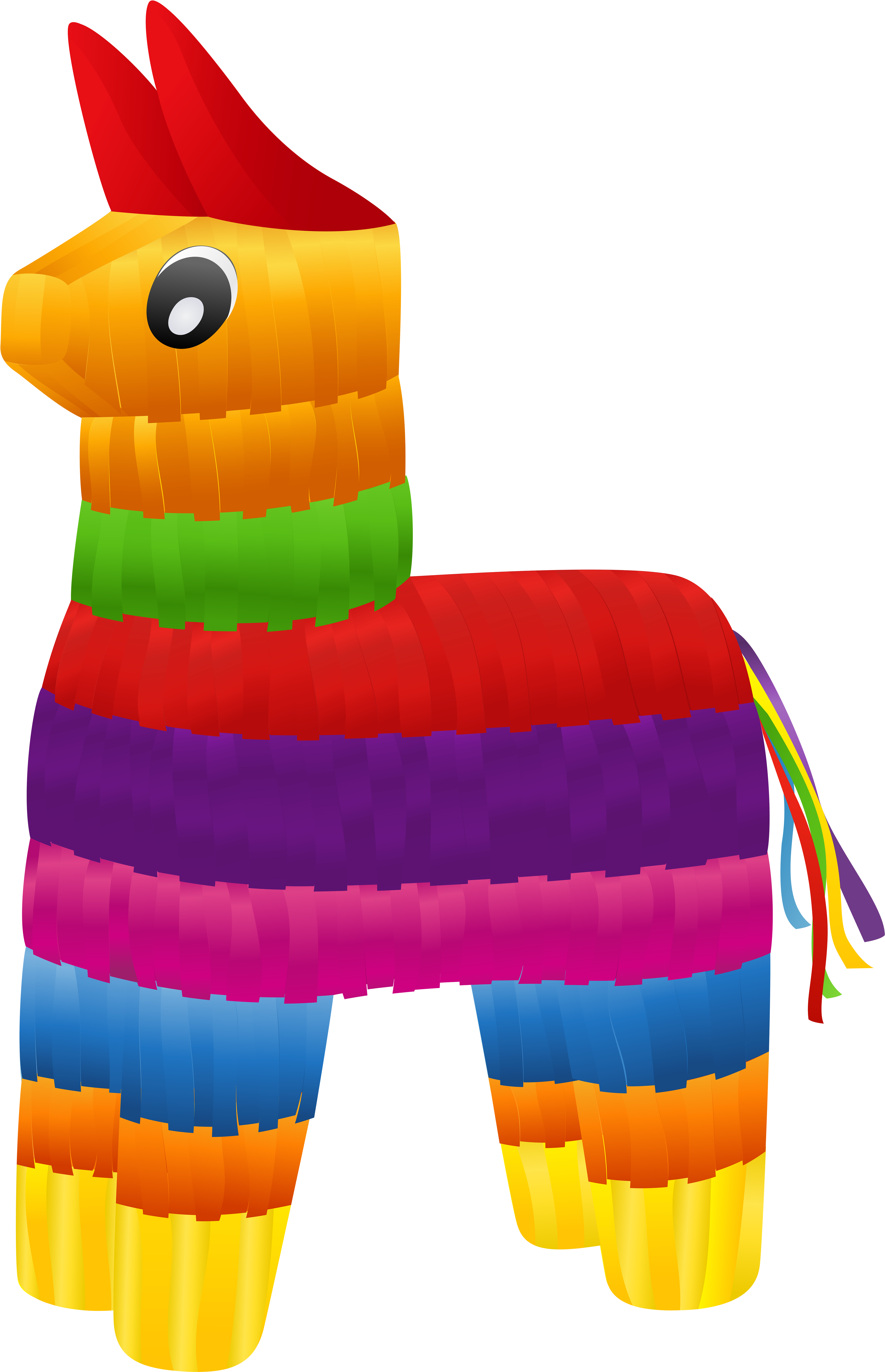 Mexican Donkey Piñata Vector (5262x8000), Png Download