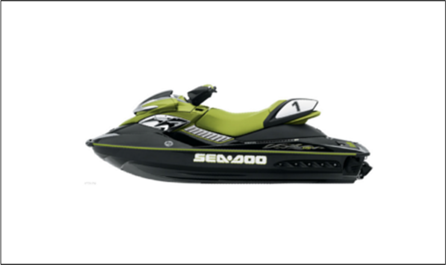 Jet Ski Insurance - 2007 Seadoo Rxp 255 (1524x905), Png Download