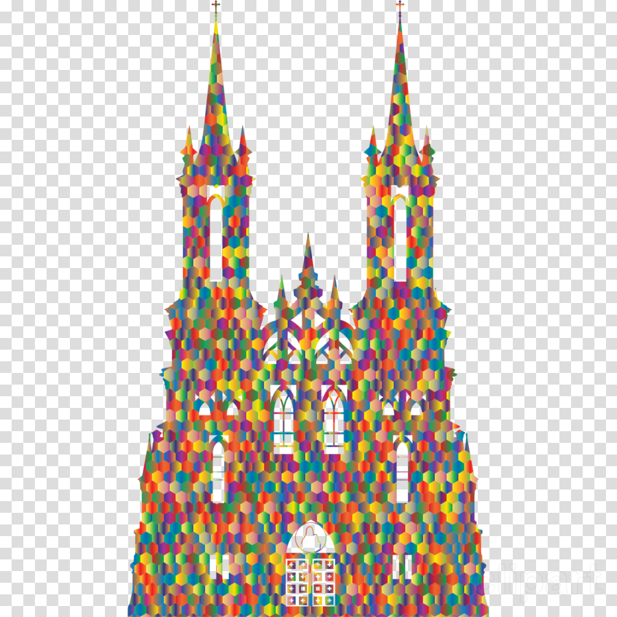 Mosaic Clipart Mosaic Clip Art - Gothic Art (900x900), Png Download