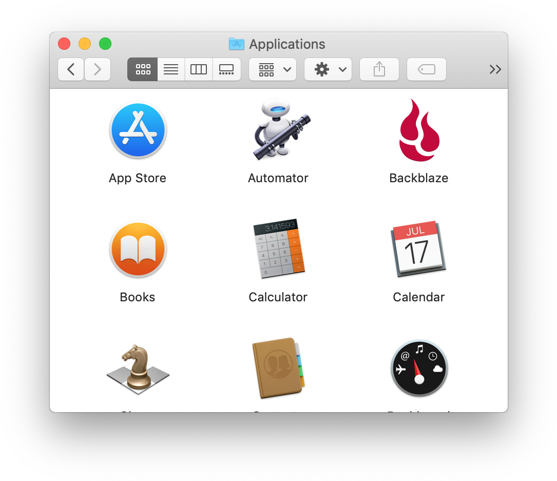 Applications Folder - Mojave Settings Accessibility (1116x964), Png Download