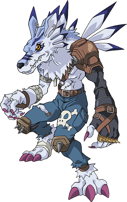 Resultado De Imagem Para Weregarurumon Heroes Wiki, - Digimon Adventure Tri Weregarurumon (440x700), Png Download
