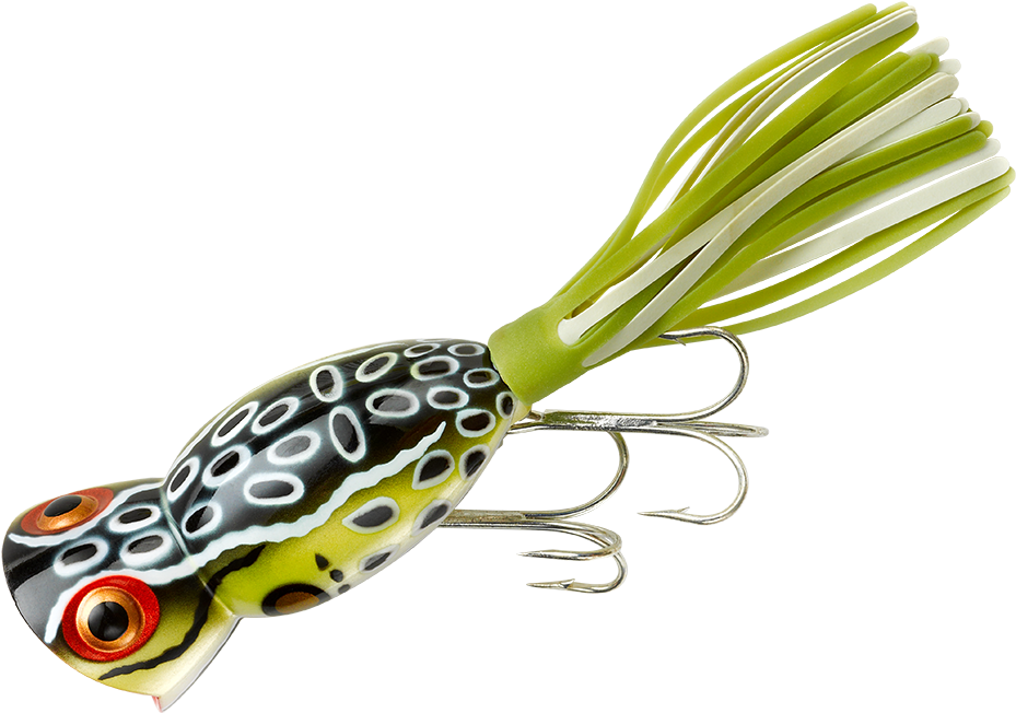 From The Manufacturer - Arbogast Hula Popper - 5/8 Oz - Cricket Frog (1000x1000), Png Download