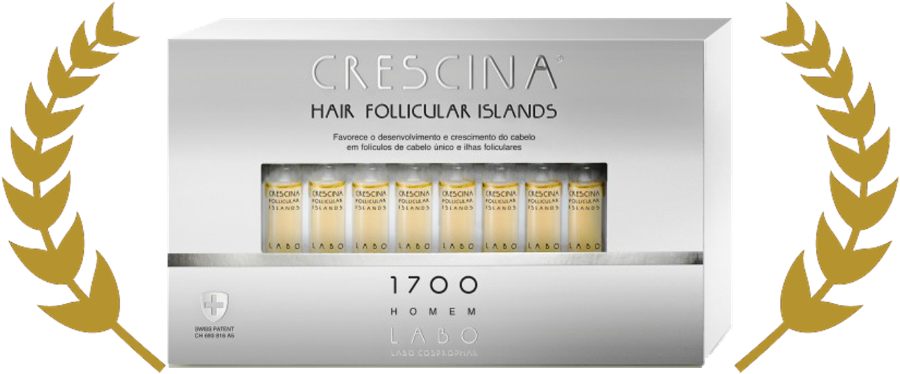 Crescina Folicullar Islands Oscar Winner - Crescina Hair Follicular Islands 2100 Man 20 Ampoules (1580x768), Png Download