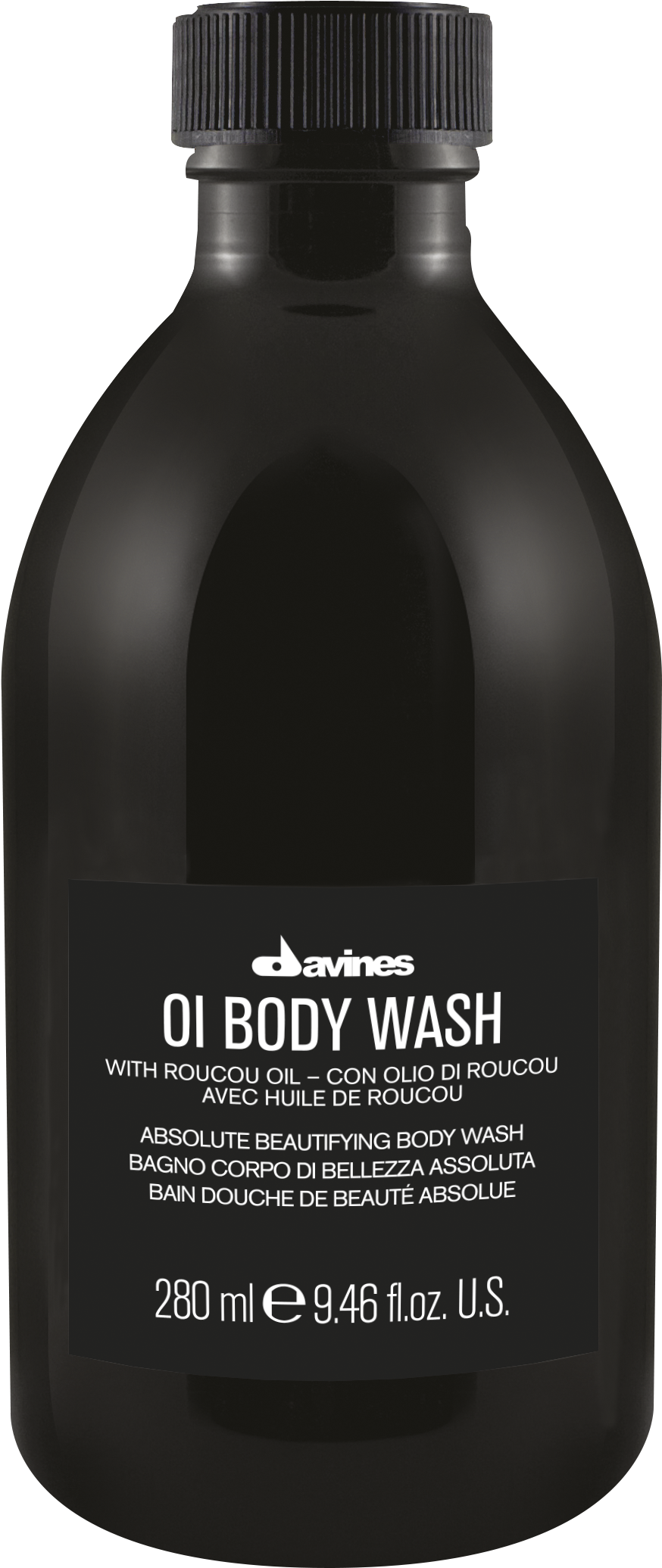 Oi Body Wash - Davines Oi Body Wash 280ml (987x2169), Png Download