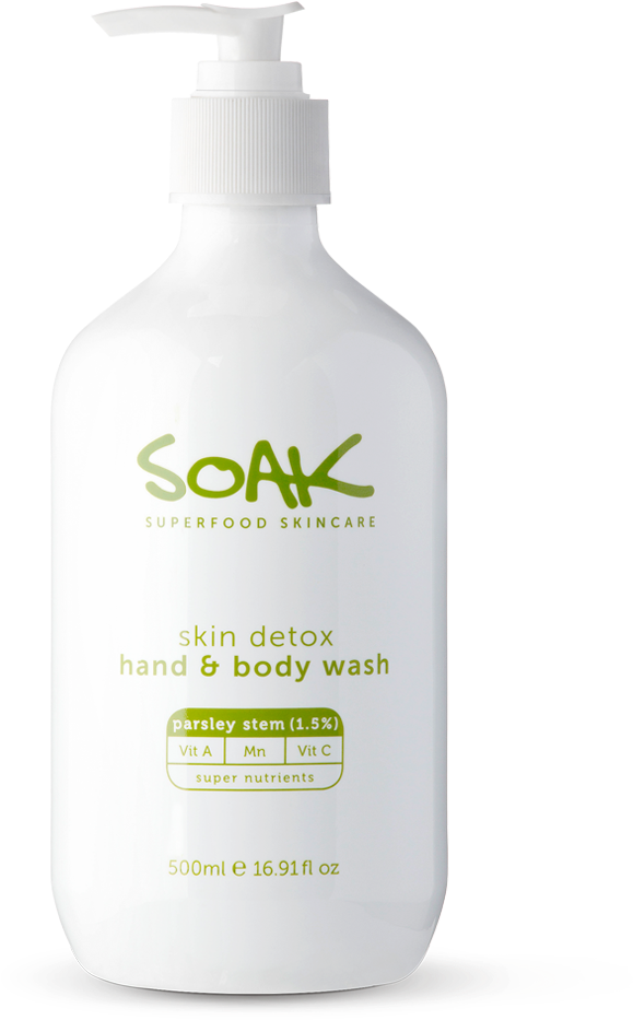 Skin Detox Body Wash 500ml - Cicalfate Lotion Asséchante Réparatrice (1000x1000), Png Download