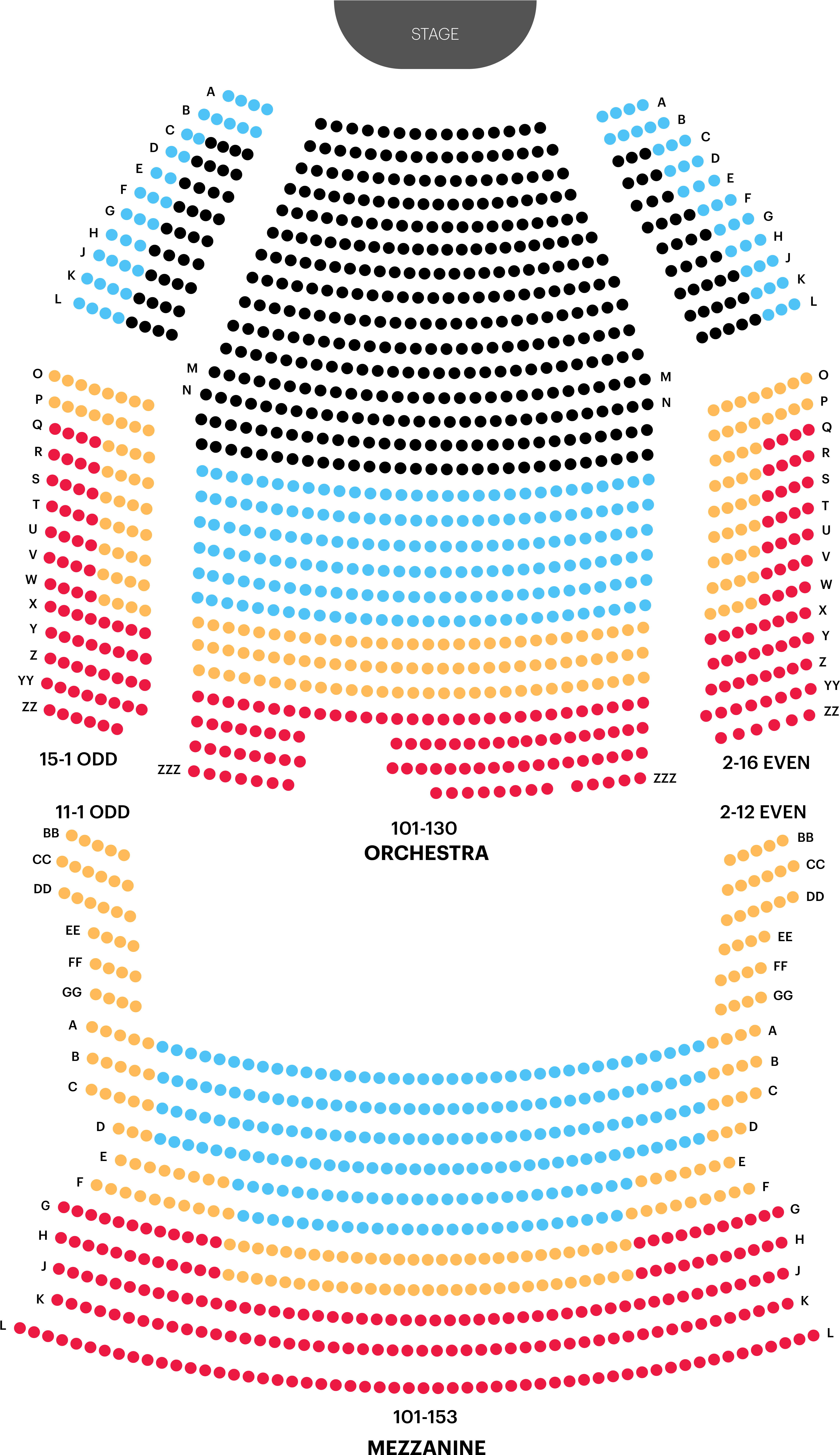 How To Get $15 Off On The Lion King Tickets - Star Theatre Singapore Seating Plan (4625x8032), Png Download