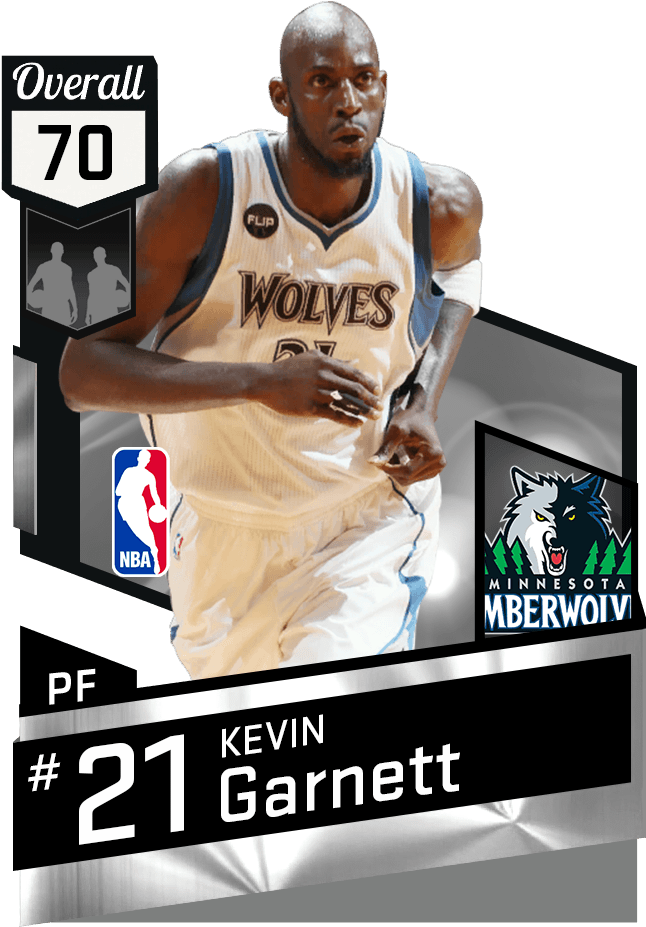 Kevin Garnett - Kevin Garnett Nba 2k17 (651x941), Png Download