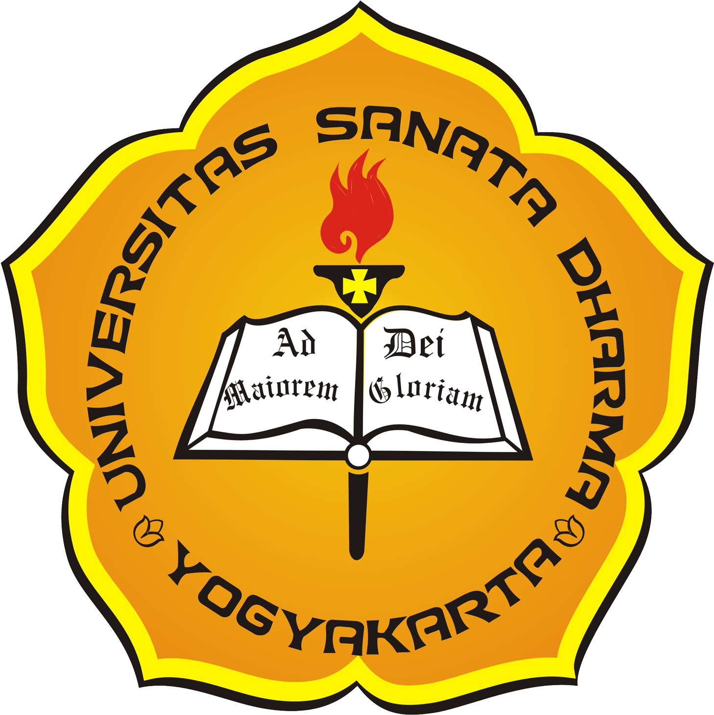 Logo Usd Original Png - Sanata Dharma University (1500x1500), Png Download