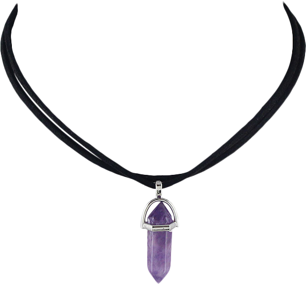 Layered Rope Faux Gem Bullet Choker - Gem Rope Necklace (700x931), Png Download