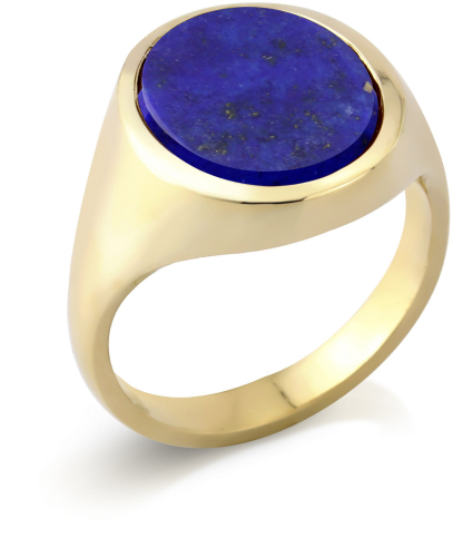 14ct Yellow Gold Signet Ring - Tiger Eye Signet Ring (600x600), Png Download