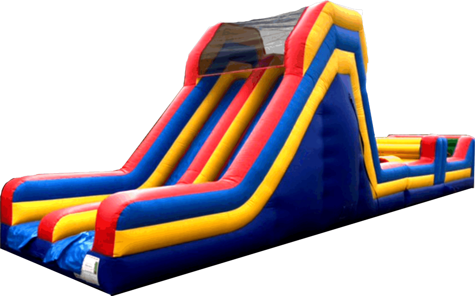And 16 Foot Tall Dual Lane Giant Slide - 50 Feet Tall House (1600x998), Png Download