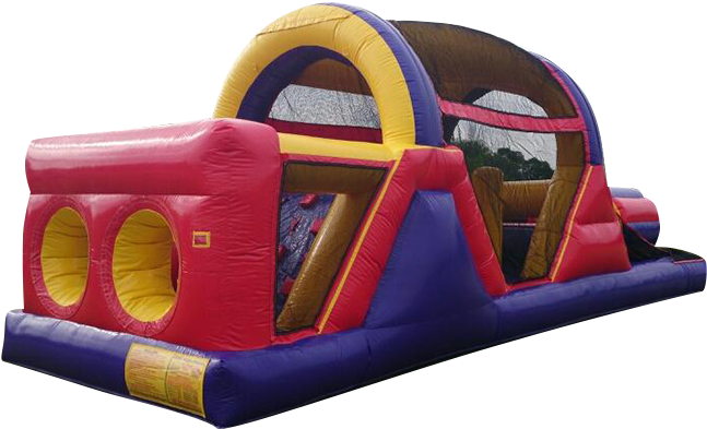 30ft Long Backyard Obstacle Course 185 2 - Jumping (900x900), Png Download