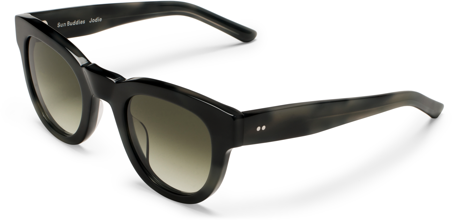 Sun Buddies Jodie Poison Ivy Sunglasses - Sun Buddies Bibi Black (2048x900), Png Download