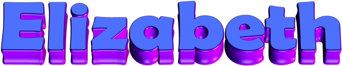 Formas Personalizadas - Nombre De Mariela En 3d (1387x1600), Png Download