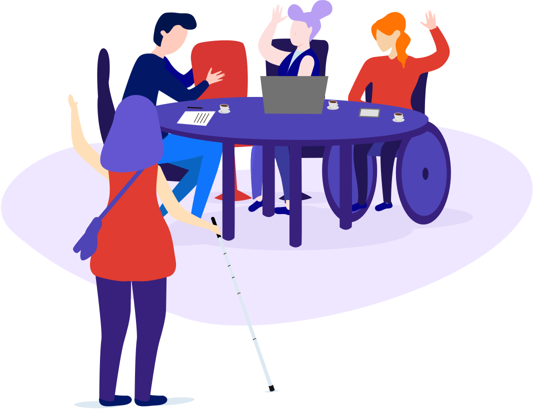 Trabalhamos O Aculturamento Empresarial De Forma Personalizada - Cartoon (1066x818), Png Download
