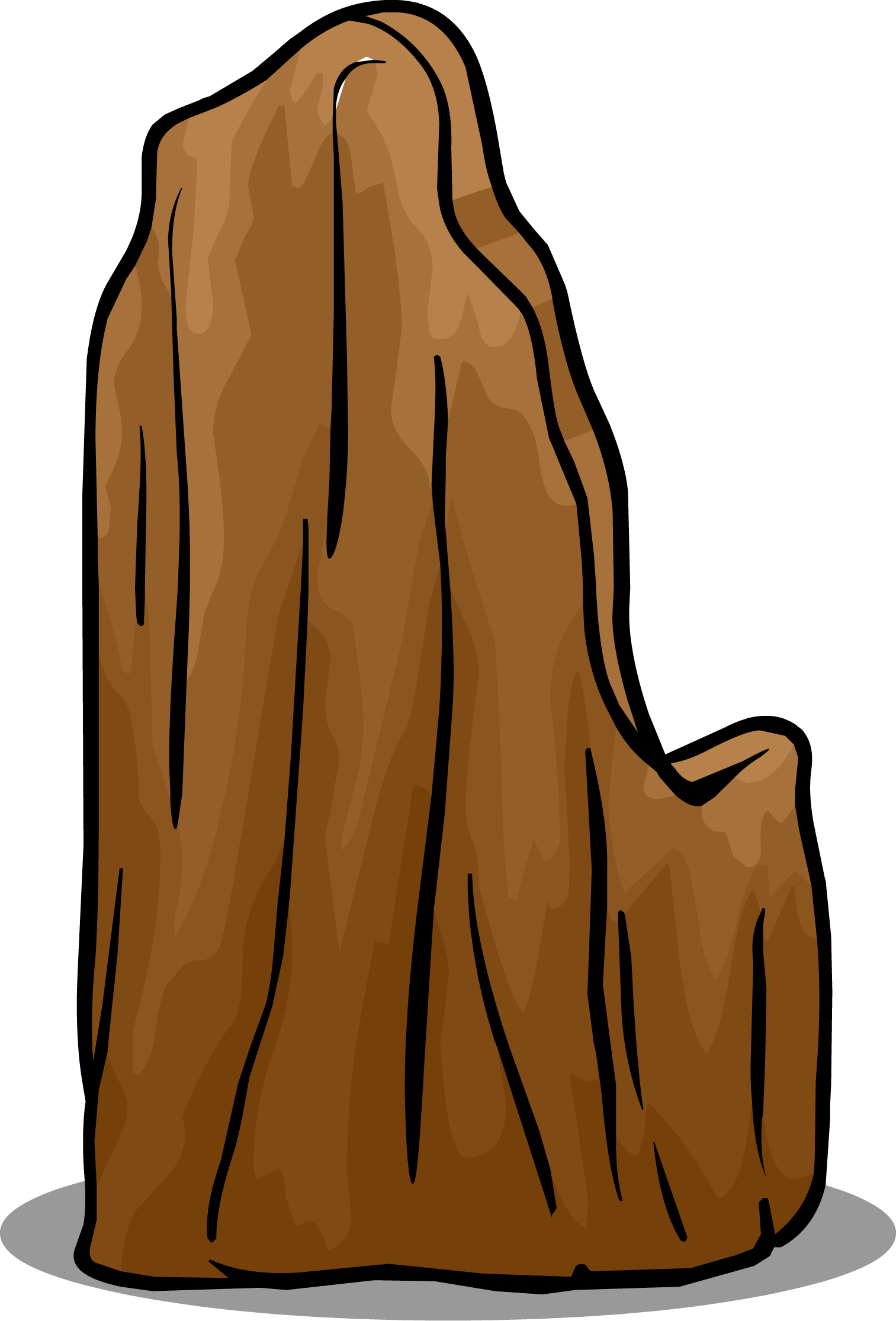 Tree Stump Chair Sprite 004 (1513x2231), Png Download