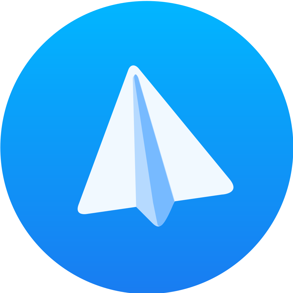 Telegram Logo Png - Telegram Png (1000x1000), Png Download