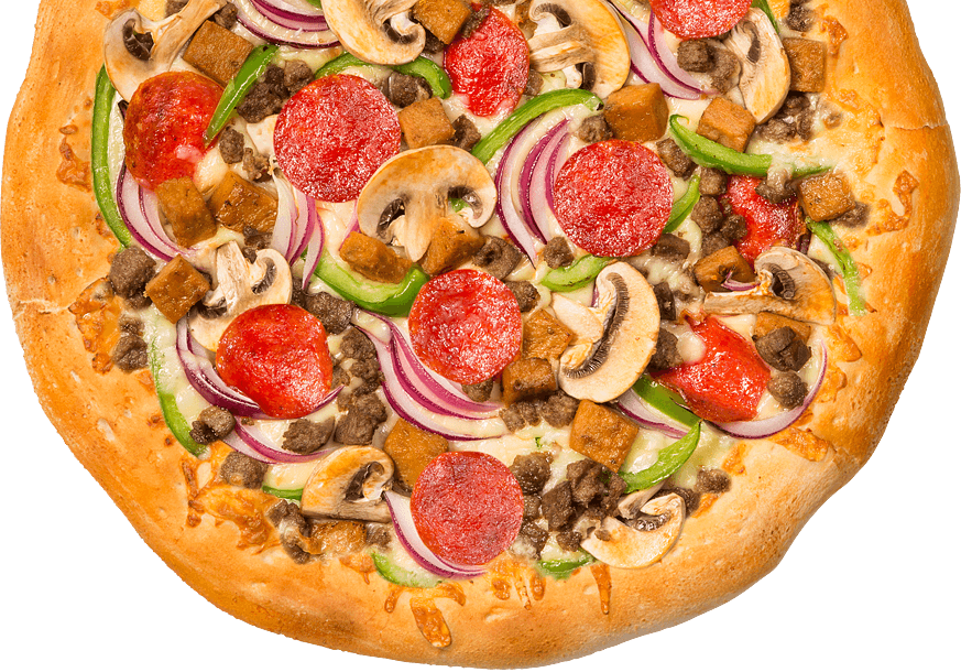 Pizza Png - Pizza Clipart Transparent Background (873x610), Png Download