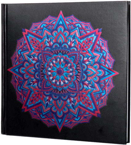Mandala Sketchbook Pocket Journal 160 Plain Pages - Drawing (464x600), Png Download