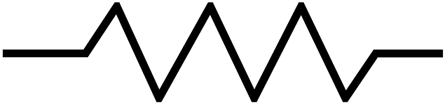 Free Vector Graphic Circuit Symbol Electronics - 可 變 電阻 電路圖 (640x320), Png Download